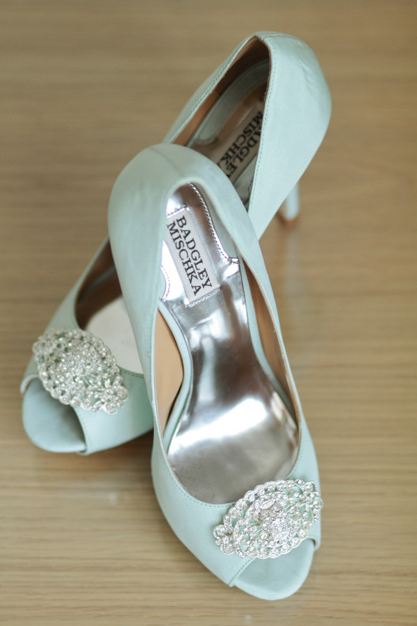 Light Blue Wedding Shoes
 Light Blue Badgley Mischka Shoes Elizabeth Anne Designs