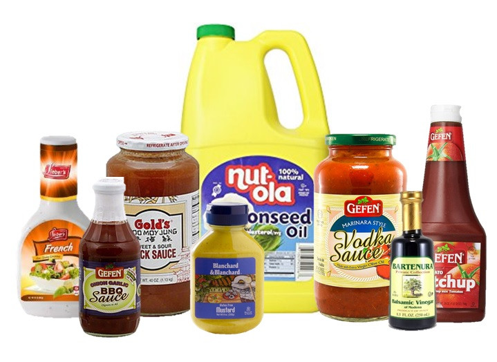 List Of Sauces And Condiments
 Kosher for Passover