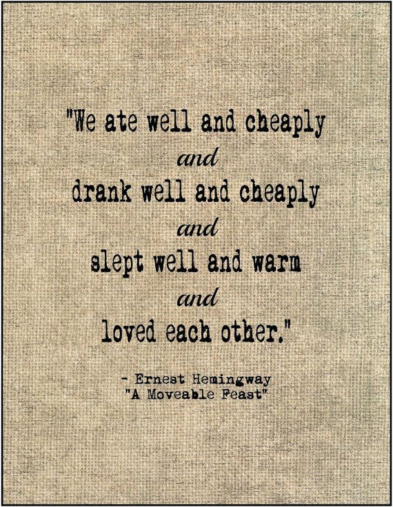 Literary Quotes About Marriage
 Literary love quote Ernest Hemingway by