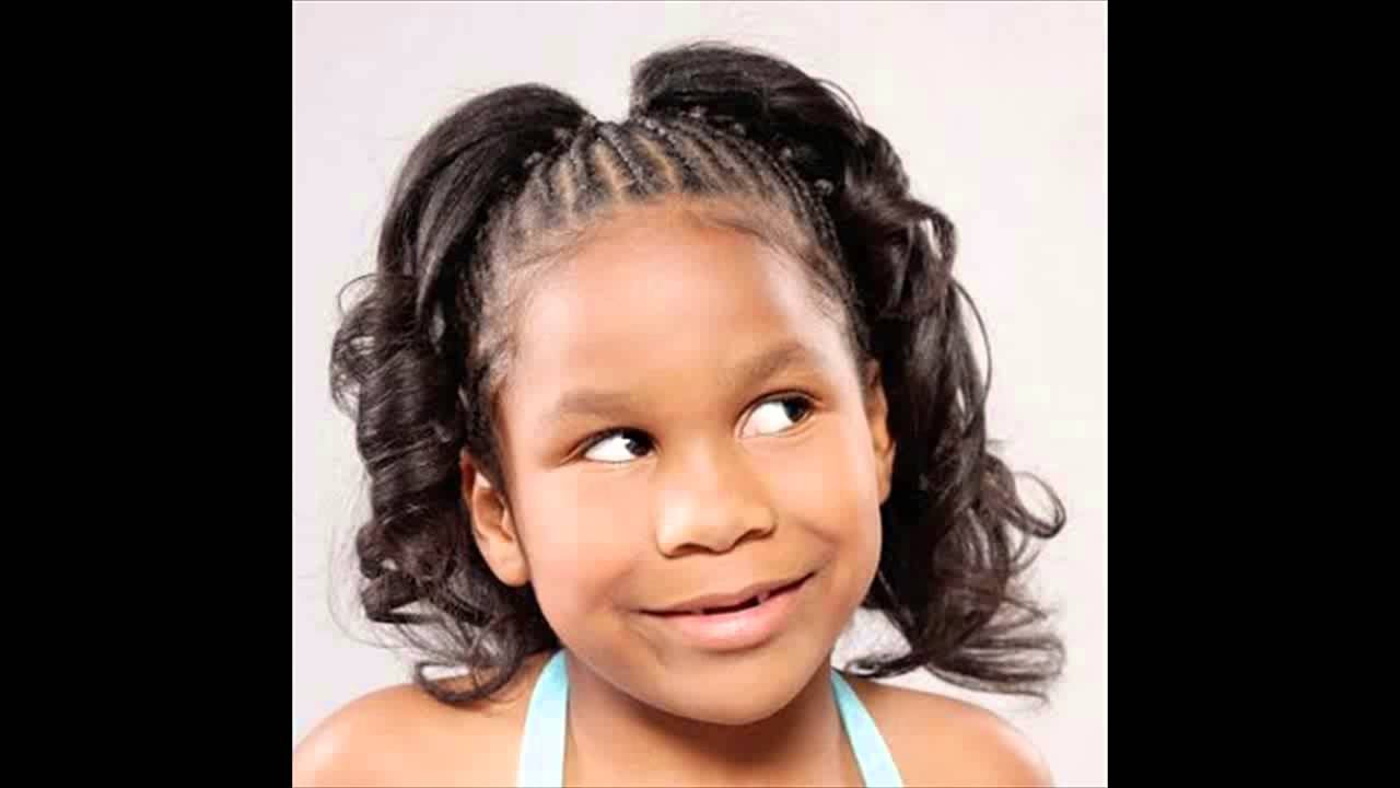 Little Kids Hairstyles
 African American Little Girl Kids Ponytail Hairstyles