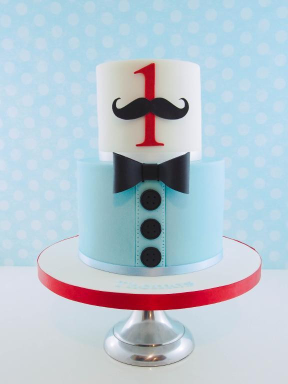 Little Man Birthday Cake
 You have to see Little Man first birthday cake by craftsybea