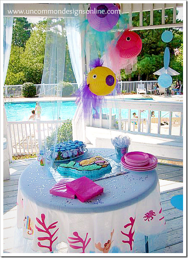 Little Mermaid Pool Party Ideas
 Bud Party Planning Ideas For Kids Un mon Designs
