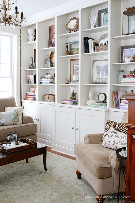 Living Room Bookcase Ideas
 Small House Solutions The Inspired Room