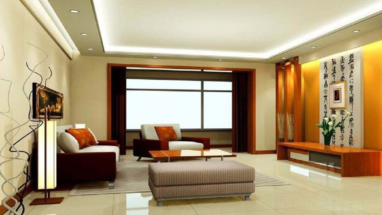 Living Room Ceiling Ideas
 Latest 35 Living Room Interior Designs TV Cabinet Simple