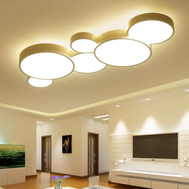 Living Room Light Fixtures
 Aliexpress Buy 2017 Led Ceiling Lights For Home