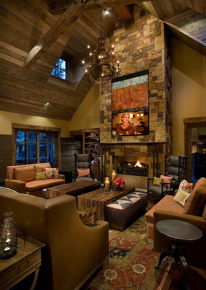 Living Room Rustic
 30 Rustic Living Room Ideas For A Cozy Organic Home