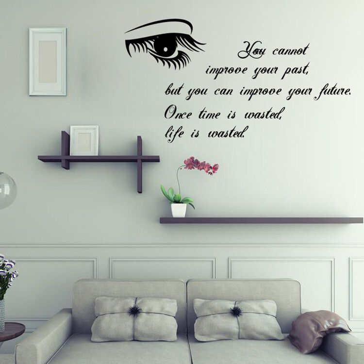 Living Room Wall Art Stickers
 You cannot Living Room Bedroom Removable Wall Sticker