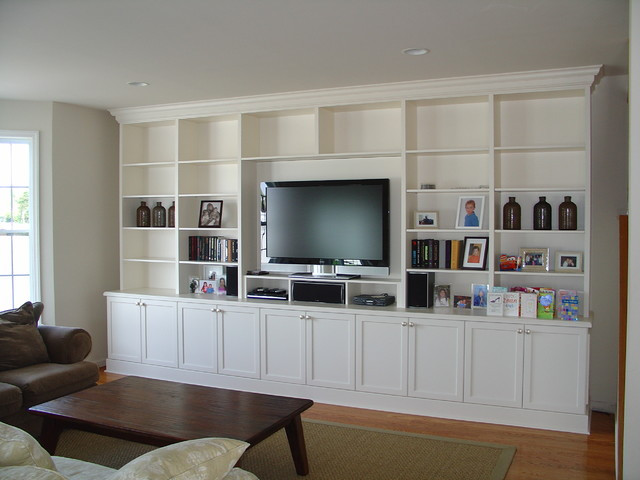 Living Room Wall Cabinets
 Lacquer Painted Wall Unit