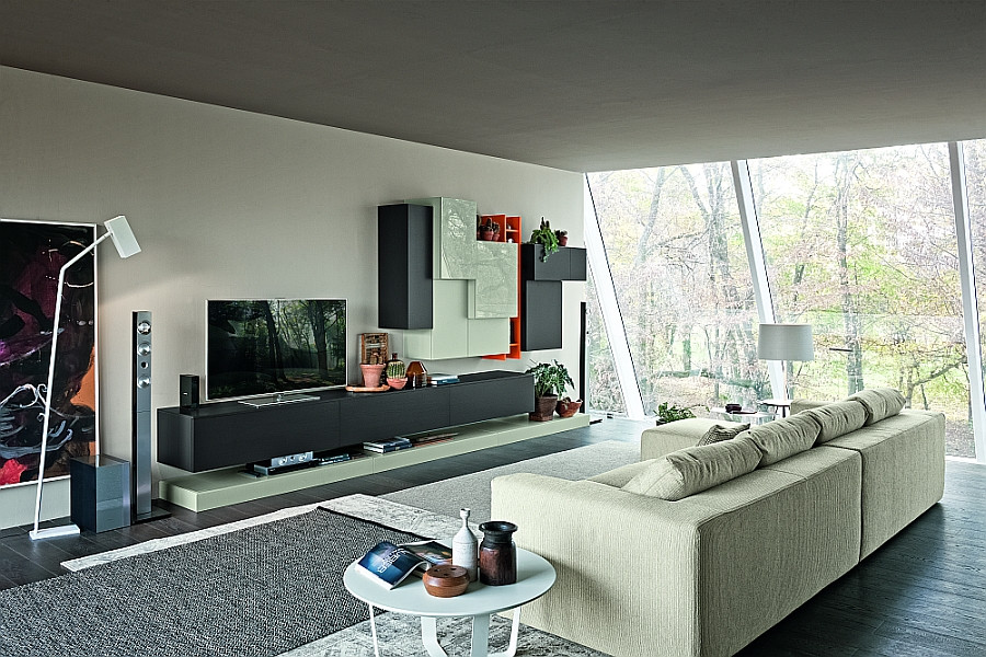 Living Room Wall Cabinets
 15 Versatile Modular Living Room Units Trendy