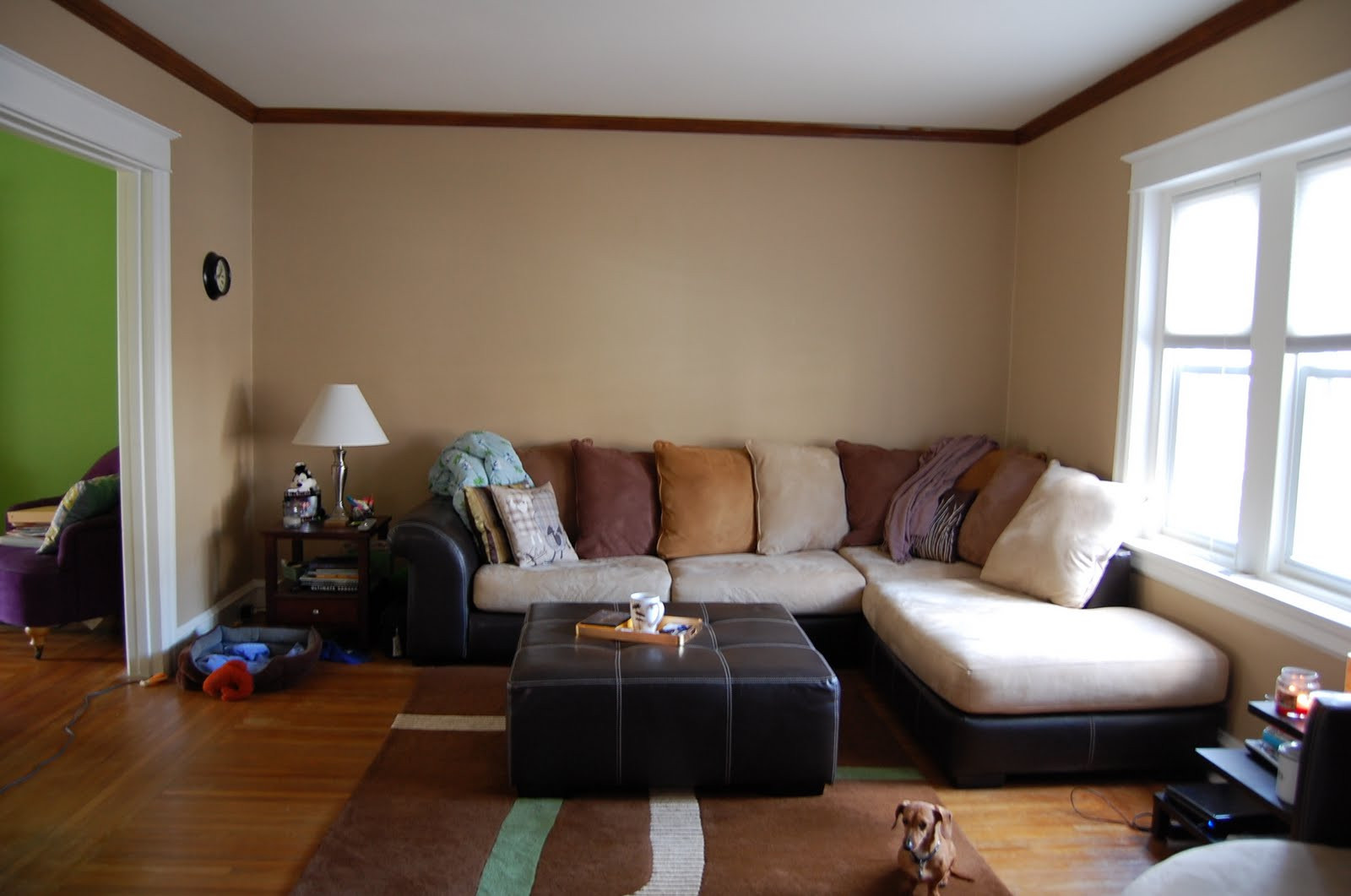 Living Room Wall
 Tempest in a Blue Teapot Living room help needed
