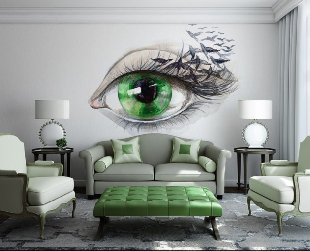Living Room Wall Murals
 15 Refreshing Wall Mural Ideas For Your Living Room