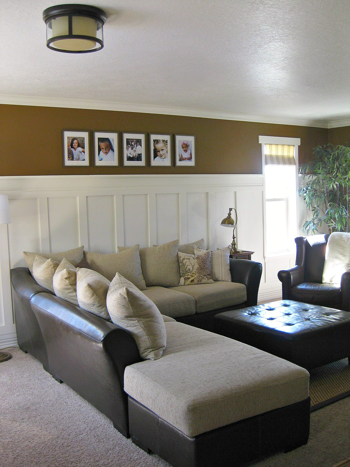 Living Room Wall
 TDA decorating and design Board & Batten Accent Wall Tutorial