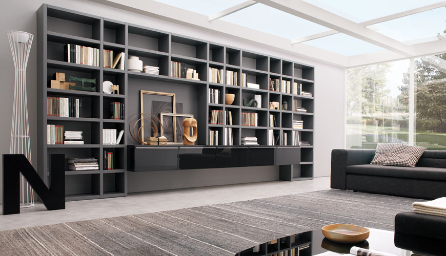 Living Room Wall Unit
 20 Modern Living Room Wall Units for Book Storage from