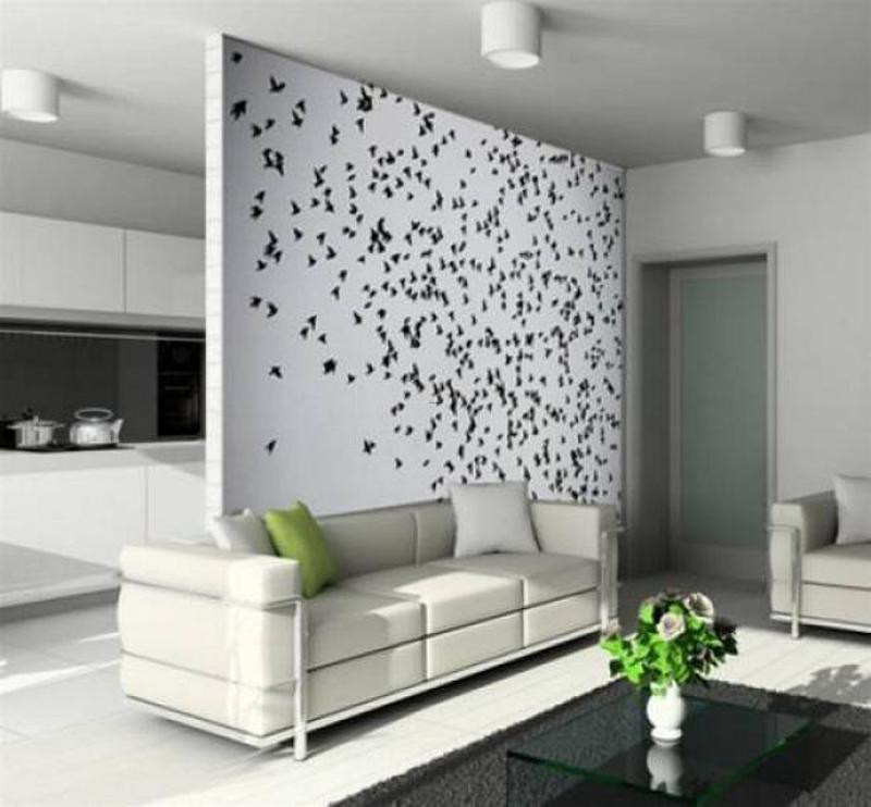 Living Room Walls Painting Ideas
 Wallpaper Accent Wall Ideas Living Room Amazing Interior