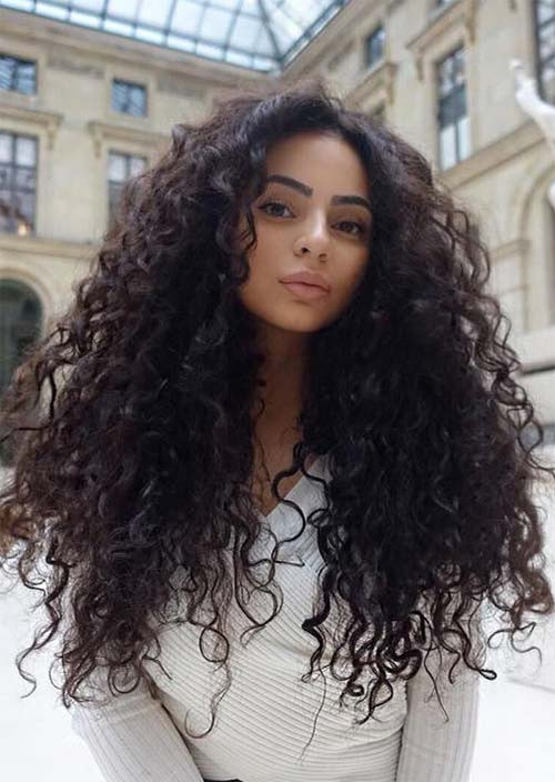 Long Curly Hair Cut
 51 Chic Long Curly Hairstyles How to Style Curly Hair