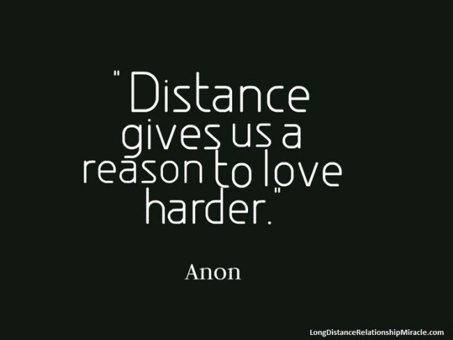Long Distance Relationship Quote
 30 Long Distance Relationship Quotes For Lovers Quotes