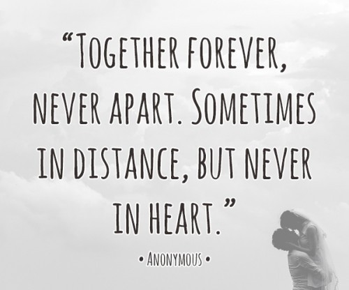 Long Distance Relationship Quote
 50 Long Distance Relationship Quotes