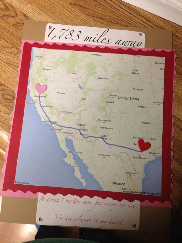Long Distance Relationship Valentines Day Ideas
 7 Cute t ideas for Long Distance Relationship