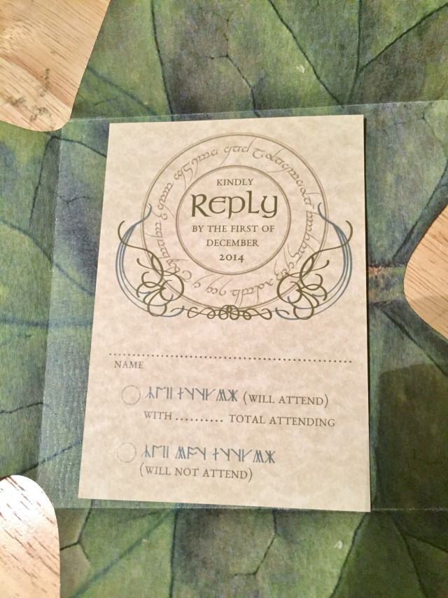 Lord Of The Rings Wedding Invitations
 An Actual Review of the Best Lord of the Rings Wedding