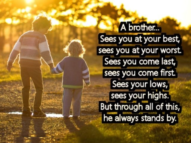 Love Brother Quote
 I Love You Messages For Brother Best Quotes and Sayings