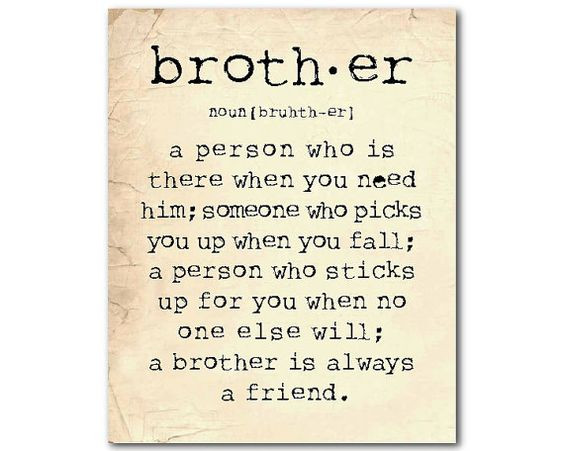 Love Brother Quote
 274 Memorable Brother Quotes to Show Your Appreciation