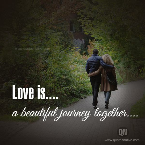 Love Journey Quote
 7 Quotes telling what the "Love Is"