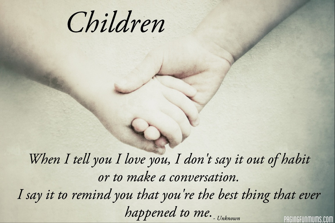 Love Kid Quotes
 Quotes Archives Paging Fun Mums