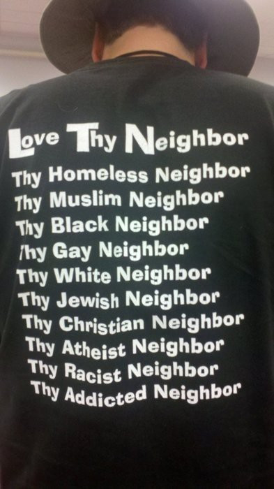 Love Thy Neighbor Quote
 Love thy neighbor