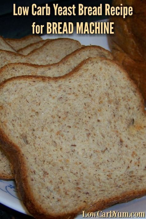 Low Calorie Bread Machine Recipe
 GABI’S LOW CARB YEAST BREAD RECIPE FOR BREAD MACHINE