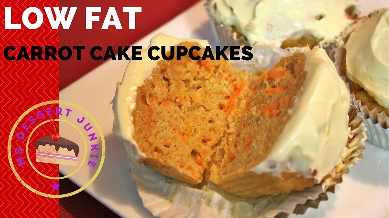 Low Calorie Carrot Cake Recipe
 LOW FAT HEALTHY CARROT CAKE CUPCAKES RECIPE
