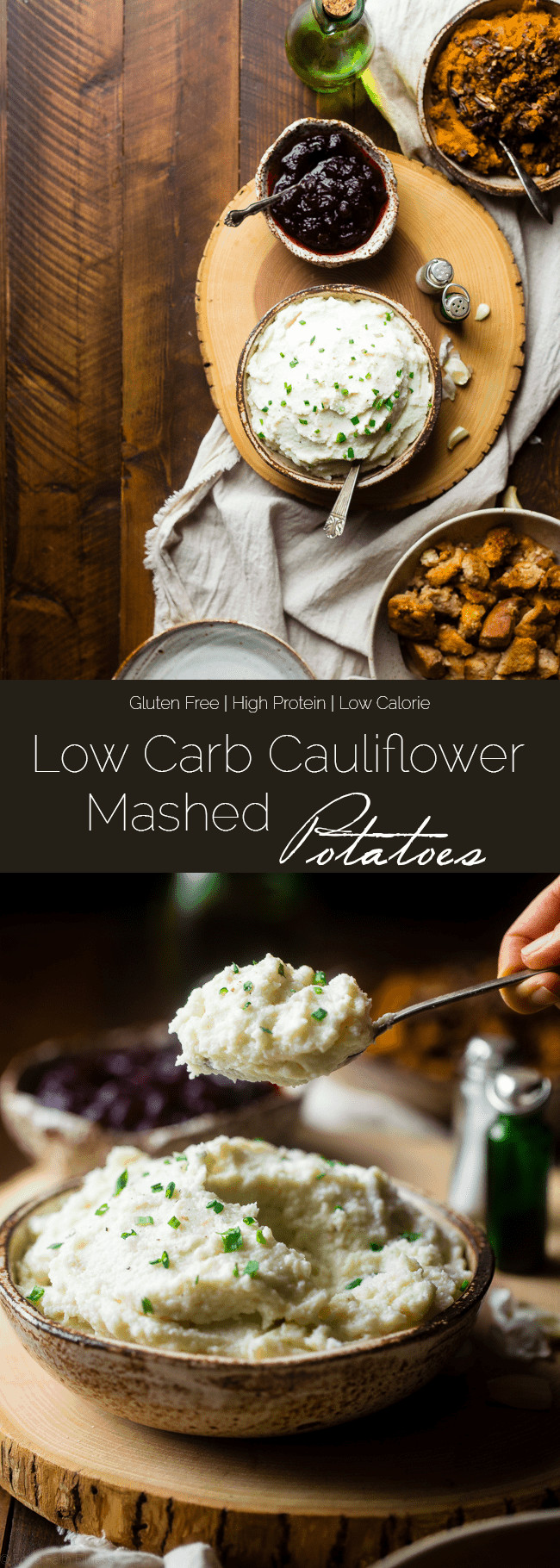 Low Calorie Cauliflower Mashed Potatoes
 BEST Easy Cauliflower Mashed Potatoes