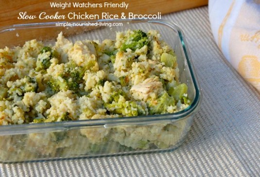 Low Calorie Chicken Casserole Recipes
 Slow Cooker Chicken Rice and Broccoli