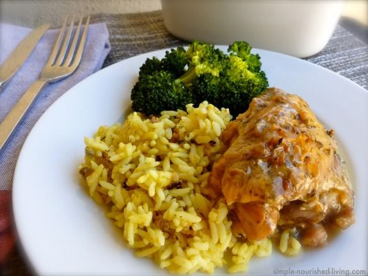 Low Calorie Chicken Thigh Recipes
 Slow Cooker Chicken Thighs with Beer & Herbes de Provence