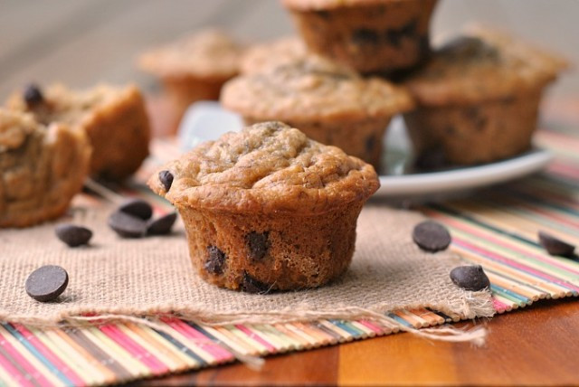 Low Calorie Chocolate Chip Muffins
 Low Fat Banana Chocolate Chip Muffins
