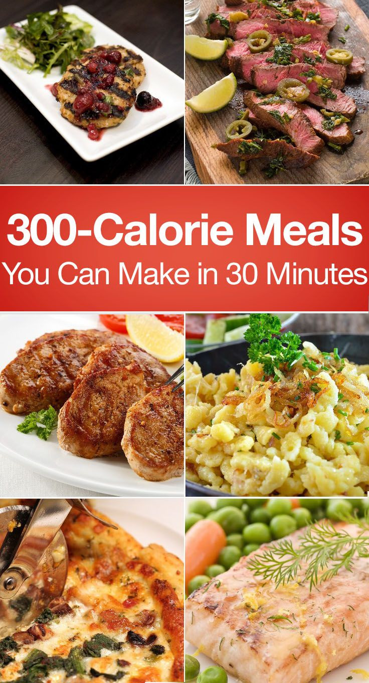 Low Calorie Dinners For 2
 300 Calorie Meals You Can Make in 30 Minutes