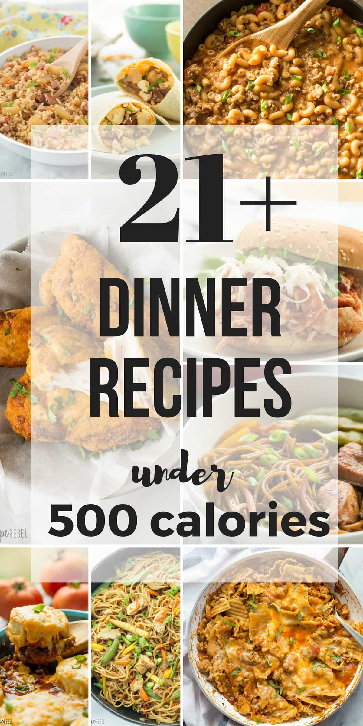 Low Calorie Dinners For Family
 21 Dinner Recipes Under 500 Calories