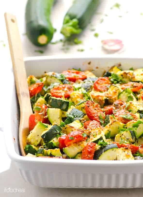 Low Calorie Dinners For Family
 Zucchini Tomato Bake Video iFOODreal Healthy Family