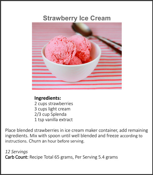 Low Calorie Ice Cream Recipes For Ice Cream Maker
 Low Carb Strawberry Ice Cream Low Carbe Diem