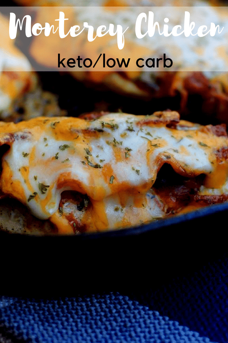 Low Calorie Keto Recipes
 Monterey Chicken Keto Low Carb