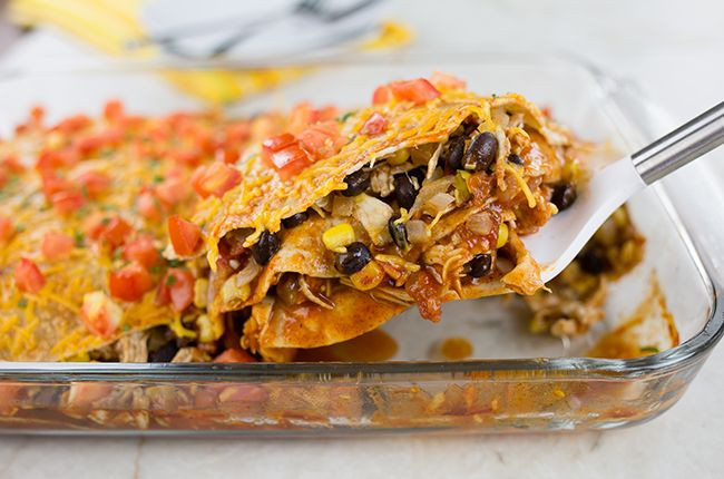 Low Calorie Mexican Food Recipes
 Recipe Skinny Chicken Enchilada Casserole