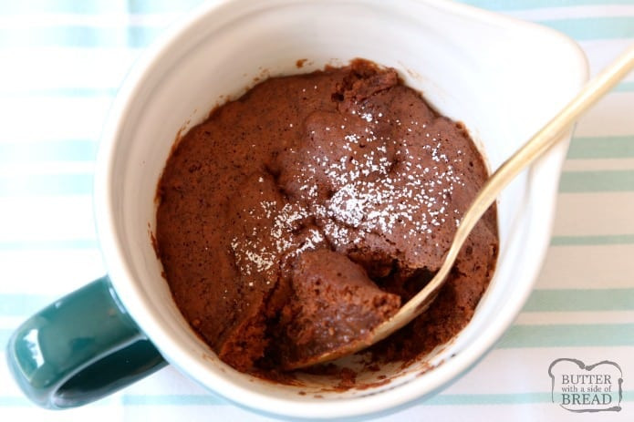 Low Calorie Mug Cake Recipes
 100 CALORIE CHOCOLATE MUG CAKE RECIPE Butter with a Side