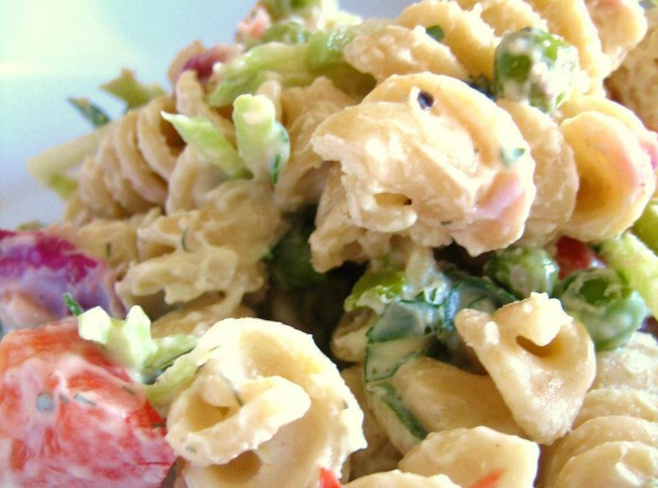 Low Calorie Pasta Salad Recipes
 Creamy Low Fat Pasta Salad Recipe