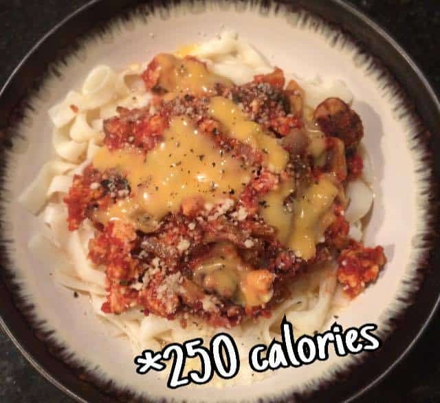 Low Calorie Pasta Sauce Recipes
 RECIPE Low Carb Low Calorie Pasta With Meat Sauce