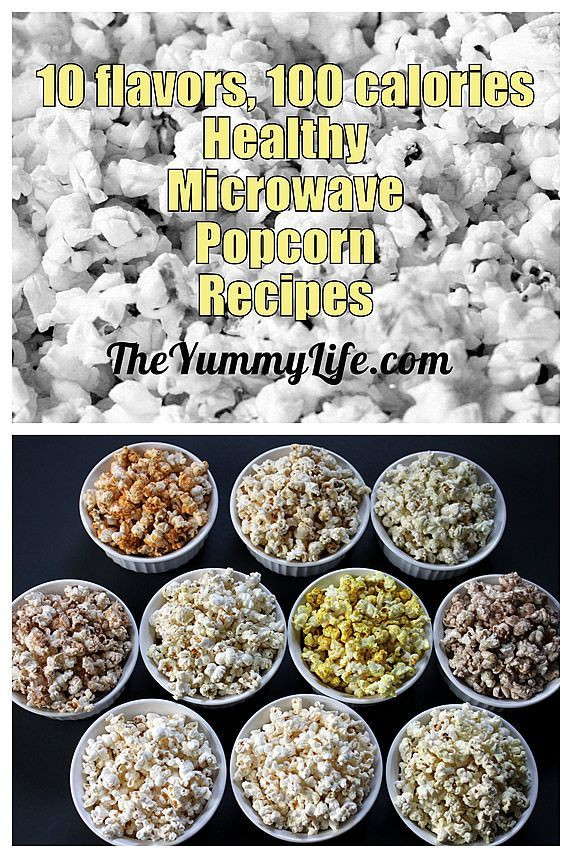 Low Calorie Popcorn Recipes
 Healthy Microwave Popcorn 10 sweet & savory flavor