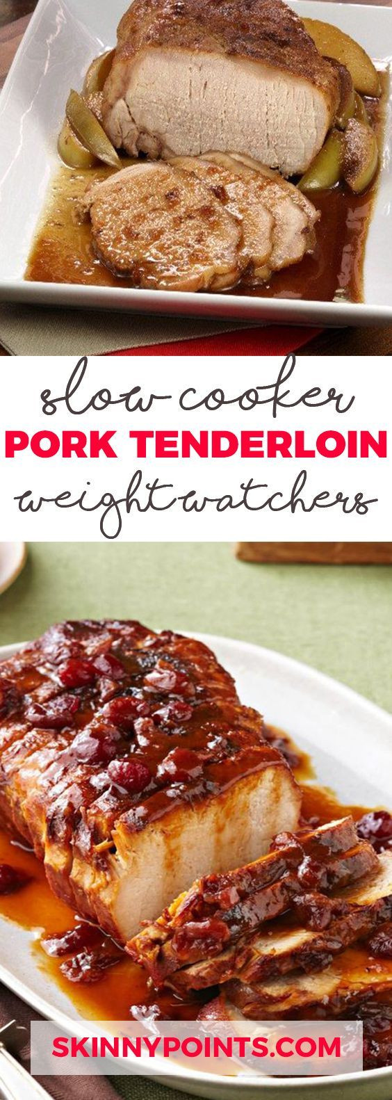 Low Calorie Pork Tenderloin Recipes
 Pin on Weight Watchers
