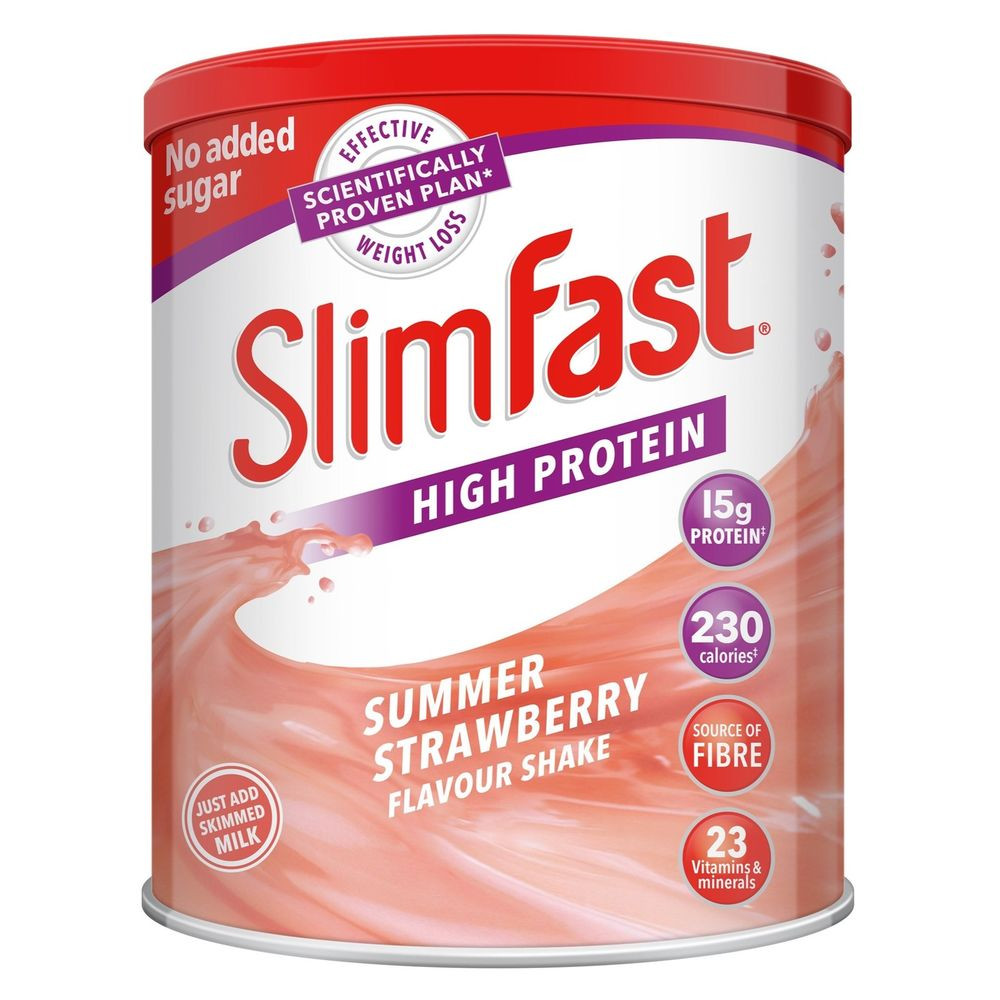 Low Calorie Protein Smoothies
 SlimFast Strawberry Protein Shake Powder Weight Loss Meal