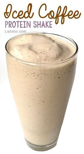 Low Calorie Protein Smoothies
 Iced Coffee Protein Shake Recipe to lose weight 115
