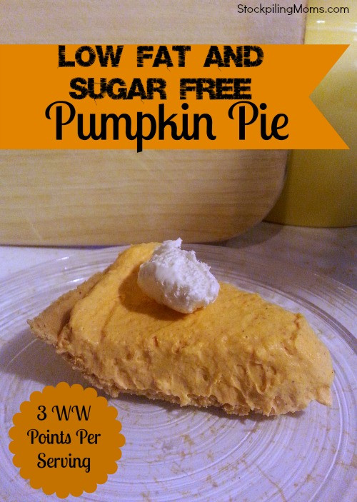 Low Calorie Pumpkin Dessert Recipes
 Low Fat Pumpkin Pie