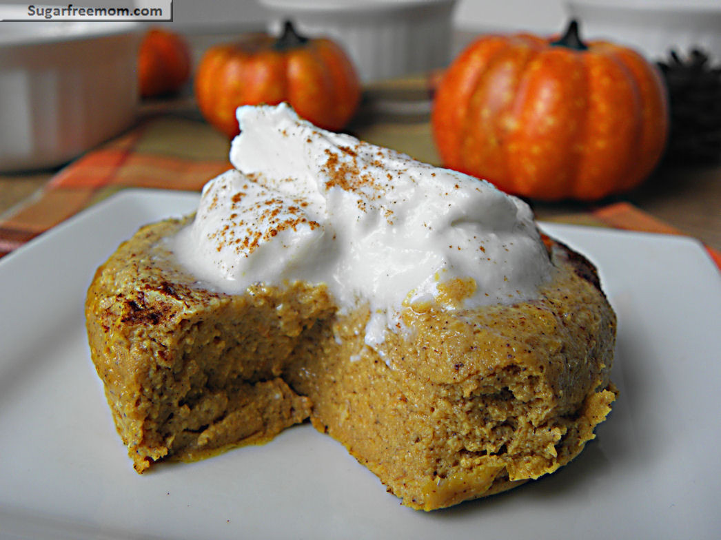 Low Calorie Pumpkin Dessert Recipes
 Healthy Pumpkin Pie Custard Gluten Free & Low Carb