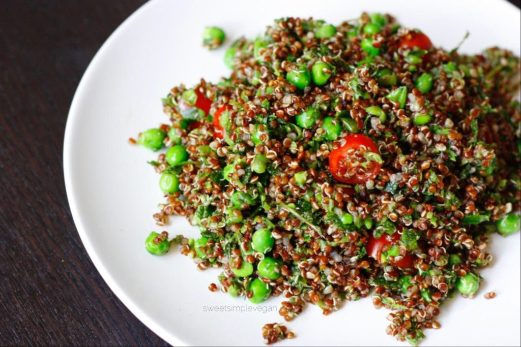 Low Calorie Quinoa Salad
 Herbed Quinoa Salad Low fat Oil free Sweet Simple Vegan